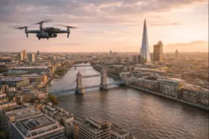 מדריך לצילום מקצועי ברחפן בלונדון: מה להביא, מתי לטוס, ומה לא לפספס